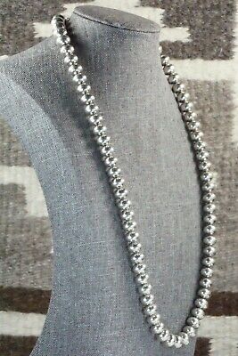 Sterling Silver Navajo Pearl Necklace - Jan Mariano