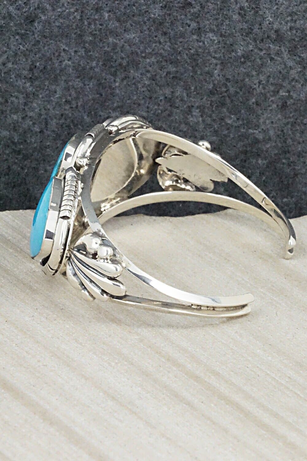 Turquoise and Sterling Silver Bracelet - Jimson Belin