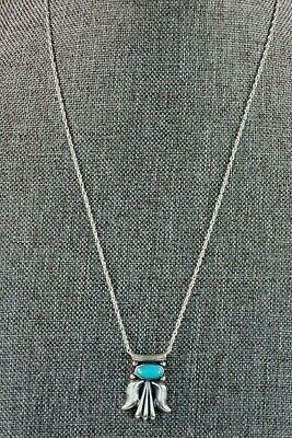 Navajo Turquoise & Sterling Silver Necklace - Sharon McCarthy