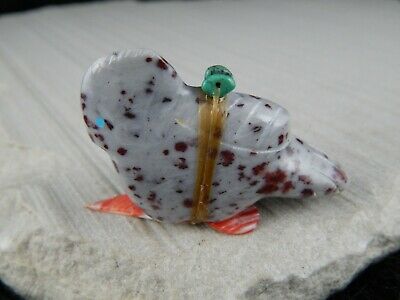 Bird Zuni Fetish Carving - Daphie Quam - High Lonesome Trading