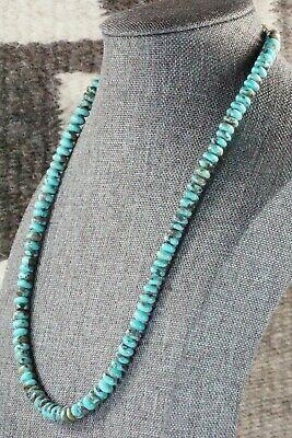 Turquoise & Sterling Silver Necklace - Louise Joe - High Lonesome Trading