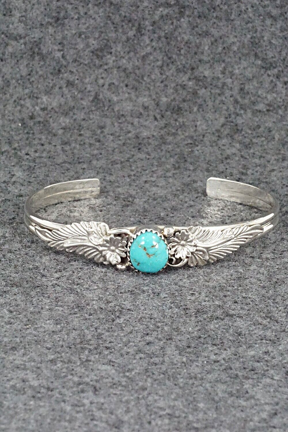 Turquoise & Sterling Silver Bracelet - Harris Largo