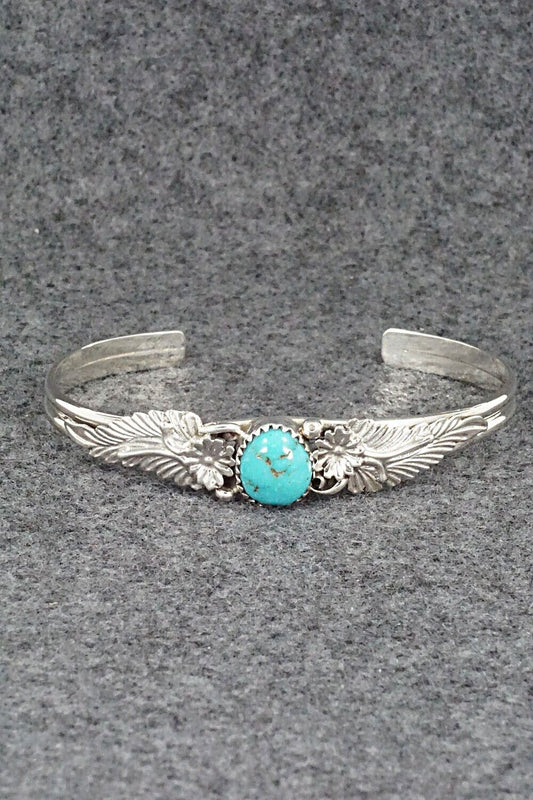 Turquoise & Sterling Silver Bracelet - Harris Largo
