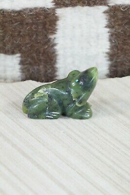 Frog Zuni Fetish Carving - Rosella Soseeah