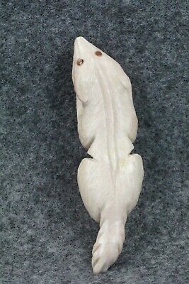 Badger Zuni Fetish Carving - Jonas Hustito