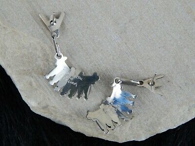 Zuni Turquoise & Sterling Silver Necklace & Earring Set - Samantha Waatsa Zuni - High Lonesome Trading