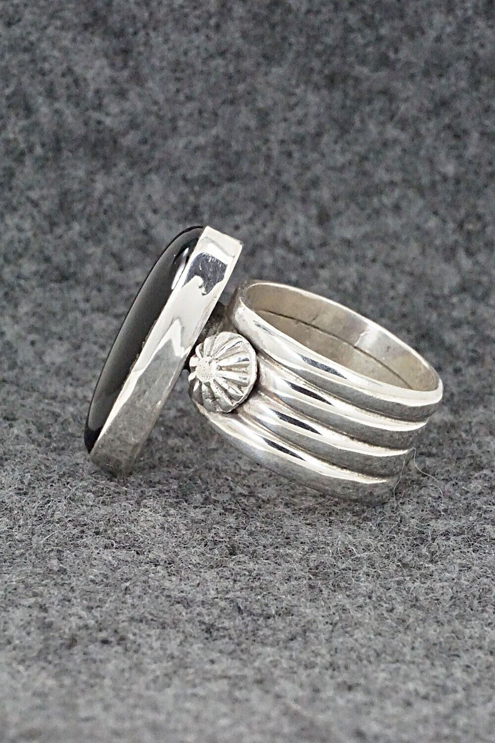 Onyx & Sterling Silver Ring - Ben Begay - Size 6.25