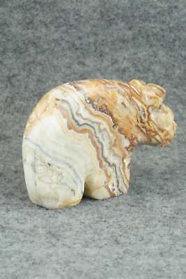 Bear Zuni Fetish Carving - Reynold Lunasee