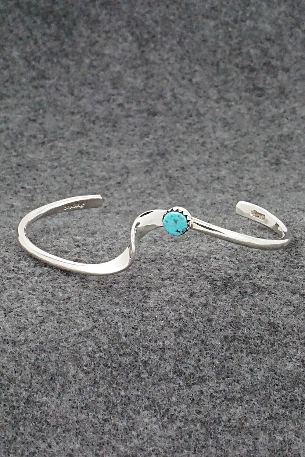 Turquoise & Sterling Silver Bracelet - Yolanda Skeets