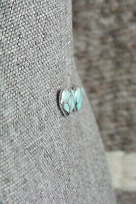 Turquoise & Sterling Silver Earrings - Thurza Leekya