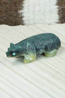 Badger Zuni Fetish Carving - Ronnie Lunasee