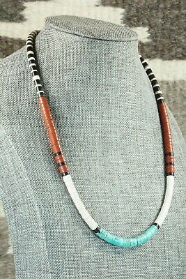 Multi Stone Necklace - Torevia Crespin