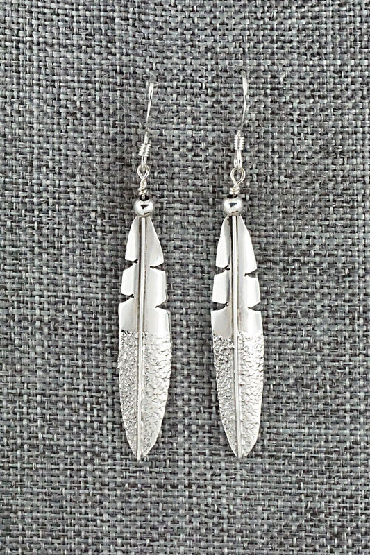 Sterling Silver Earrings - Marvin Arviso