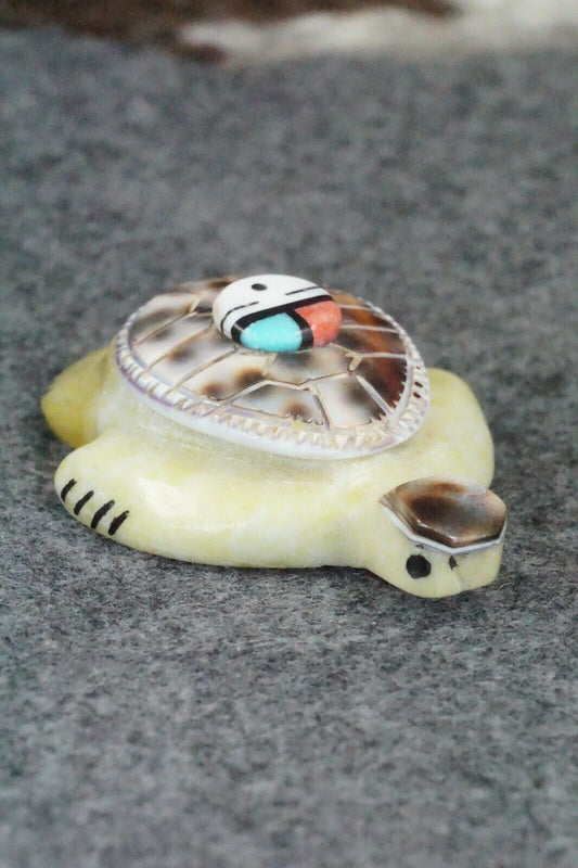 Turtle Zuni Fetish Carving - Darrin Boone - High Lonesome Trading
