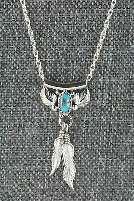 Turquoise & Sterling Silver Necklace - Sharon McCarthy