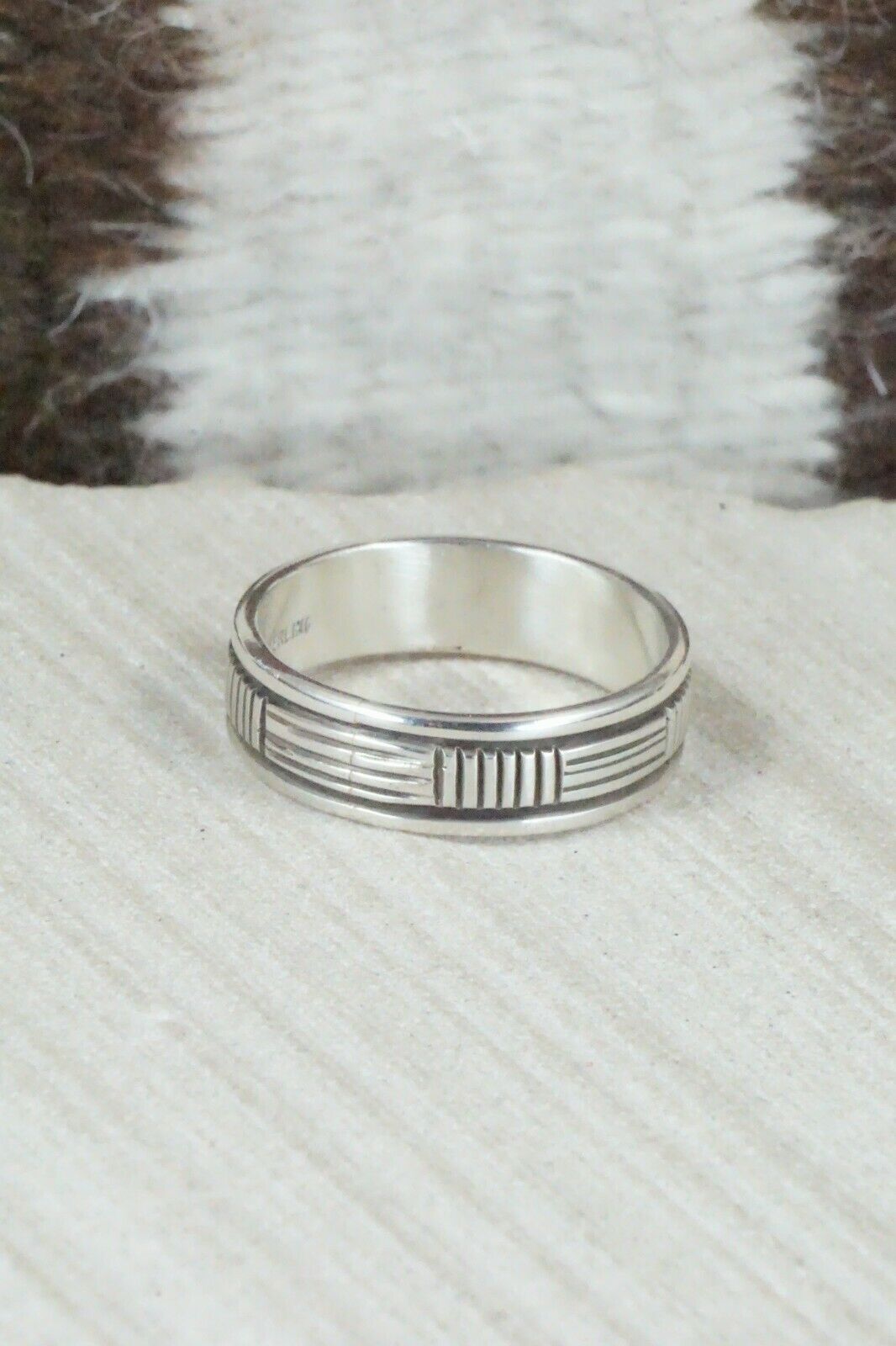 Sterling Silver Ring - Bruce Morgan - Size 12