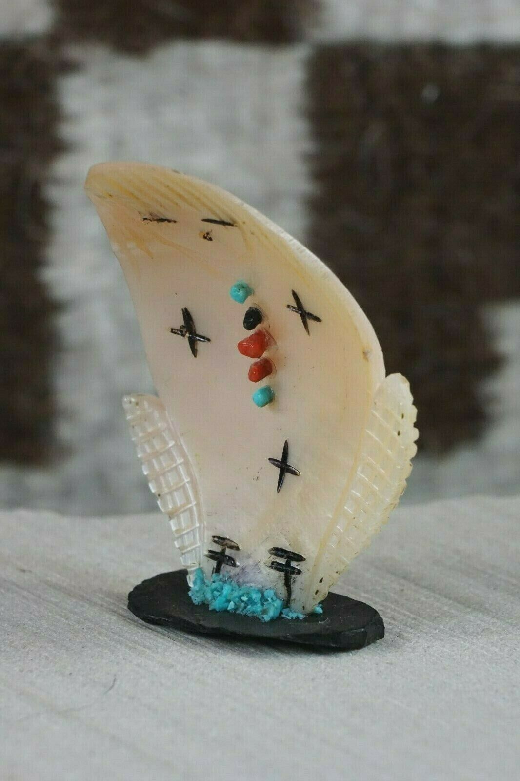 Corn Maiden Zuni Fetish Carving - Stuart Quandelacy - High Lonesome Trading