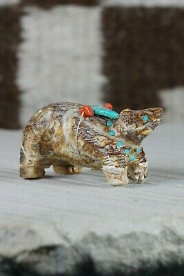 Bear Zuni Fetish Carving - Ralph Quam - High Lonesome Trading