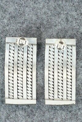 Sterling Silver Earrings - Phillip Tsosie