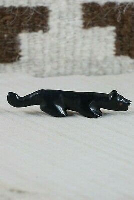 Mountain Lion Zuni Fetish Carving - Andres Quandelacy - High Lonesome Trading
