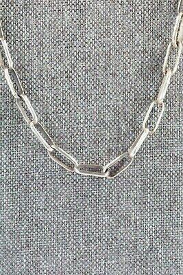 Sterling Silver Chain Necklace - Kevin Shorty - High Lonesome Trading