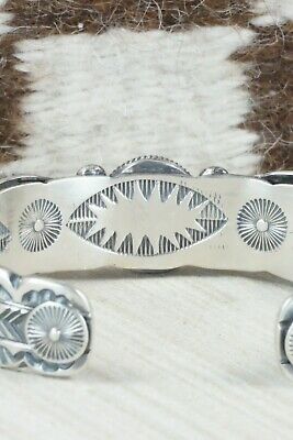 Turquoise, Coral and Sterling Silver Bracelet - Andrew Gordon