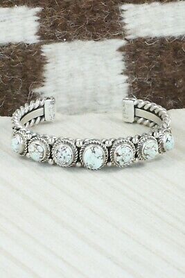 Turquoise & Sterling Silver Bracelet - B. Shorty