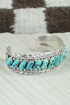 Turquoise & Sterling Silver Bracelet - Anthony Brown