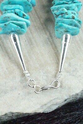 Turquoise & Sterling Silver Necklace - Louise Joe - High Lonesome Trading