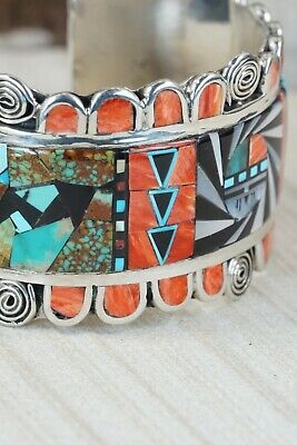 Zuni Multi Stone & Sterling Silver Bracelet - Jason Bobelu