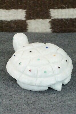 Turtle Zuni Fetish Carving - Jonas Hustito