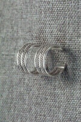 Sterling Silver Earrings - Elaine Tahe