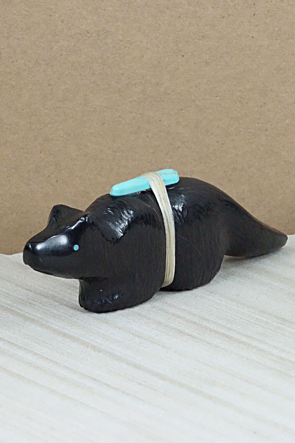 Wolf Zuni Fetish Carving - Herbert Halate