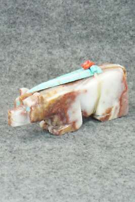 Bear Zuni Fetish Carving - Alex Tsethlikai