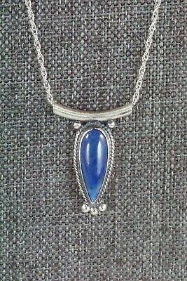 Lapis & Sterling Silver Necklace - Sharon McCarthy