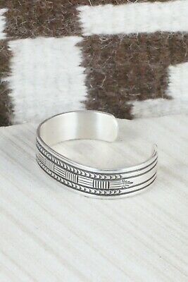 Navajo Sterling Silver Bracelet - Bruce Morgan