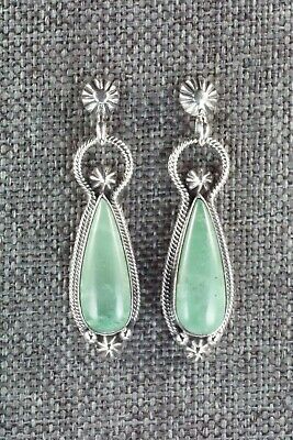 Turquoise & Sterling Silver Earrings - Verley Betone