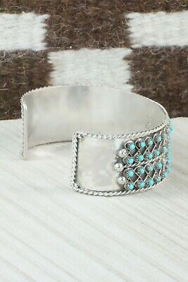 Turquoise & Sterling Silver Bracelet - Jesse Johnson