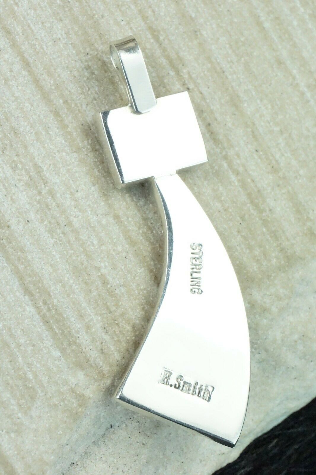 Spiny Oyster & Sterling Silver Pendant - Harold Smith
