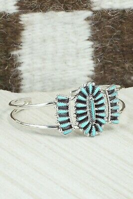 Turquoise & Sterling Silver Bracelet - Judy Wallace