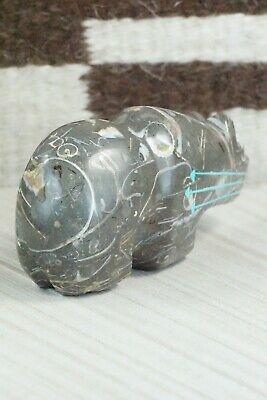 Bear Zuni Fetish Carving - Bernard Laiwakete - High Lonesome Trading