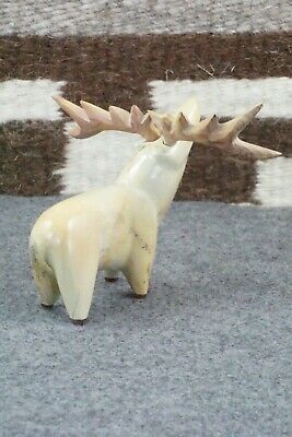 Caribou Zuni Fetish Carving - Enrike Leekya