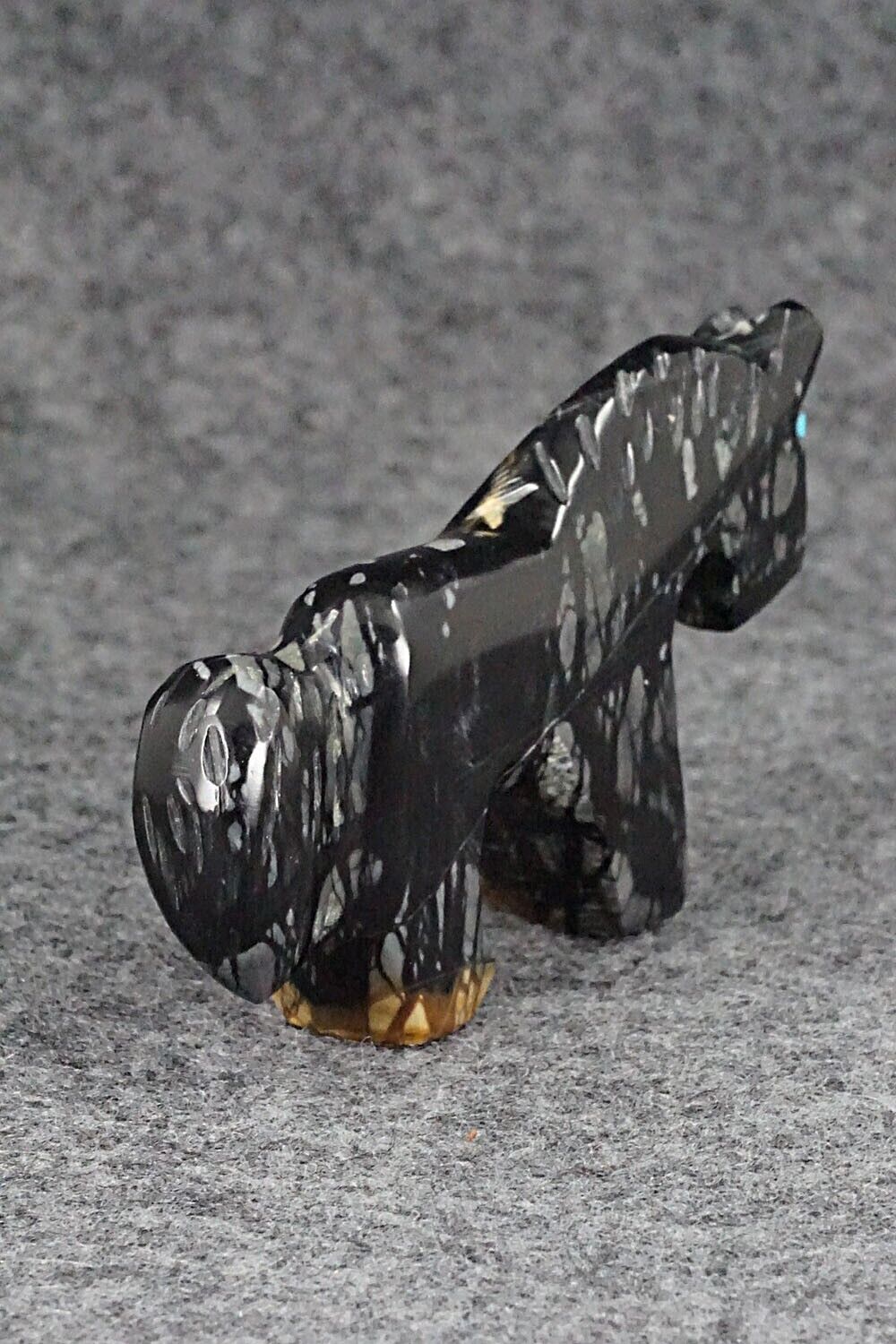 Horse Zuni Fetish Carving - Rodney Laiwakete