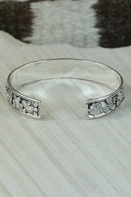 Sterling Silver Floral Bracelet - Tom Dinesto