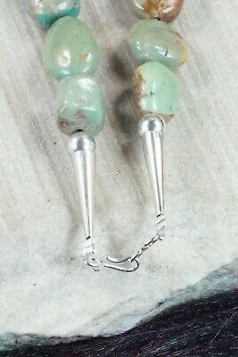 Turquoise & Sterling Silver Necklace - Louise Joe - High Lonesome Trading
