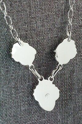 Turquoise & Sterling Silver Necklace - Roberta Begay