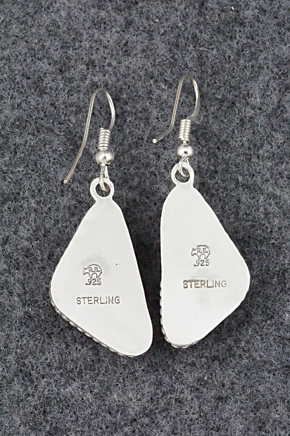 Wild Horse & Sterling Silver Earrings - Sheena Jack