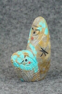 Corn Maiden Zuni Fetish Carving - Sandra Quandelacy