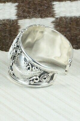 White Buffalo & Sterling Silver Bracelet - Darrell Morgan