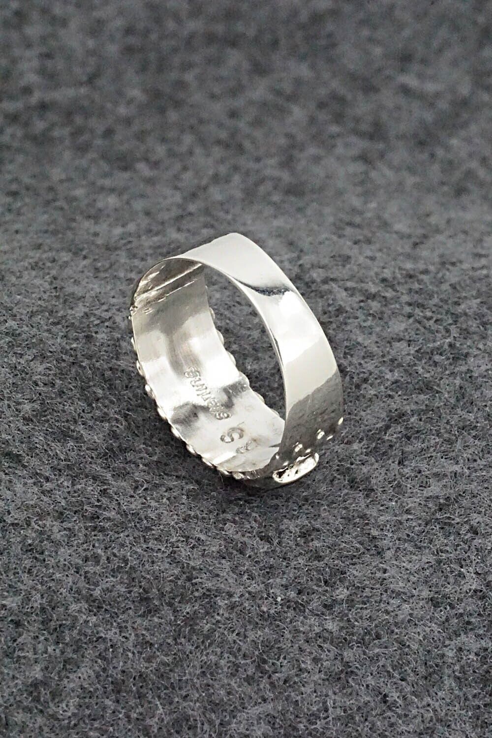 Multi Stone & Sterling Silver Ring - Rebecca Sheyka - Size 7.25